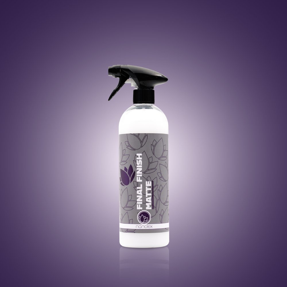 Nanolex matte final finish
