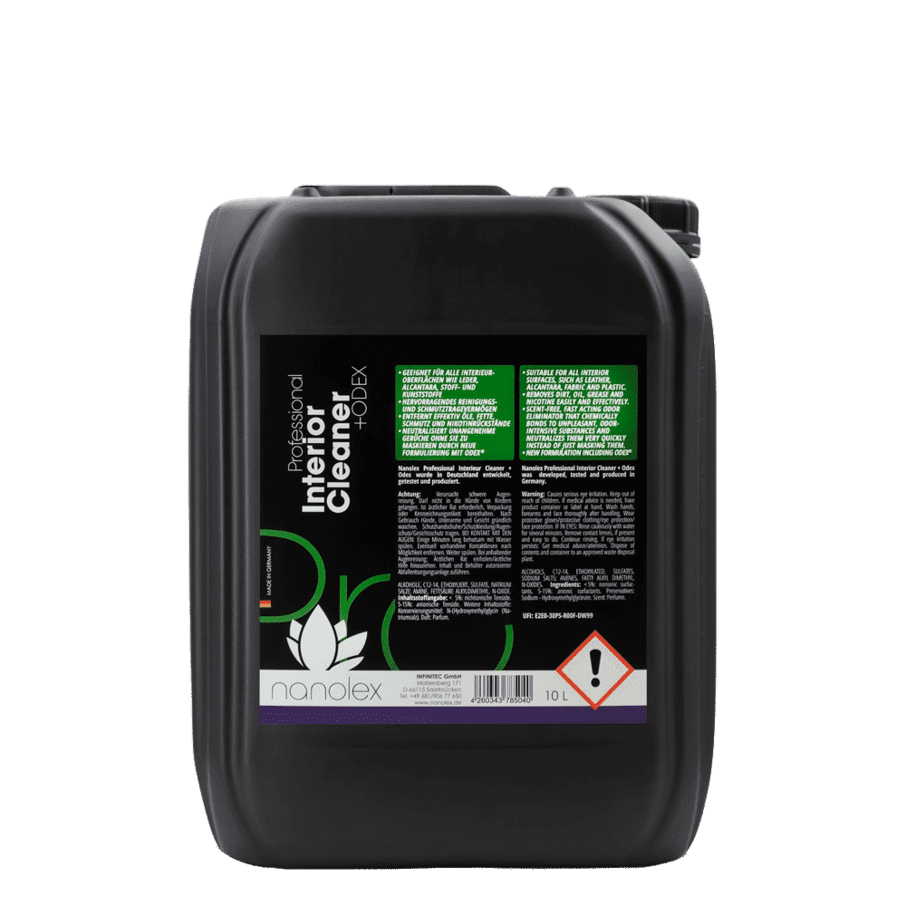 Nanolex Professional Interior Cleaner + odex 10l Verpackung
