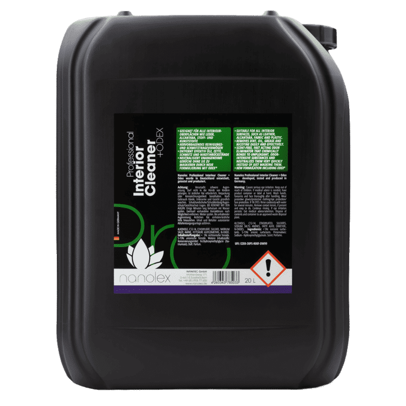 Nanolex Interior Cleaer + odex 20 liter Verpackung