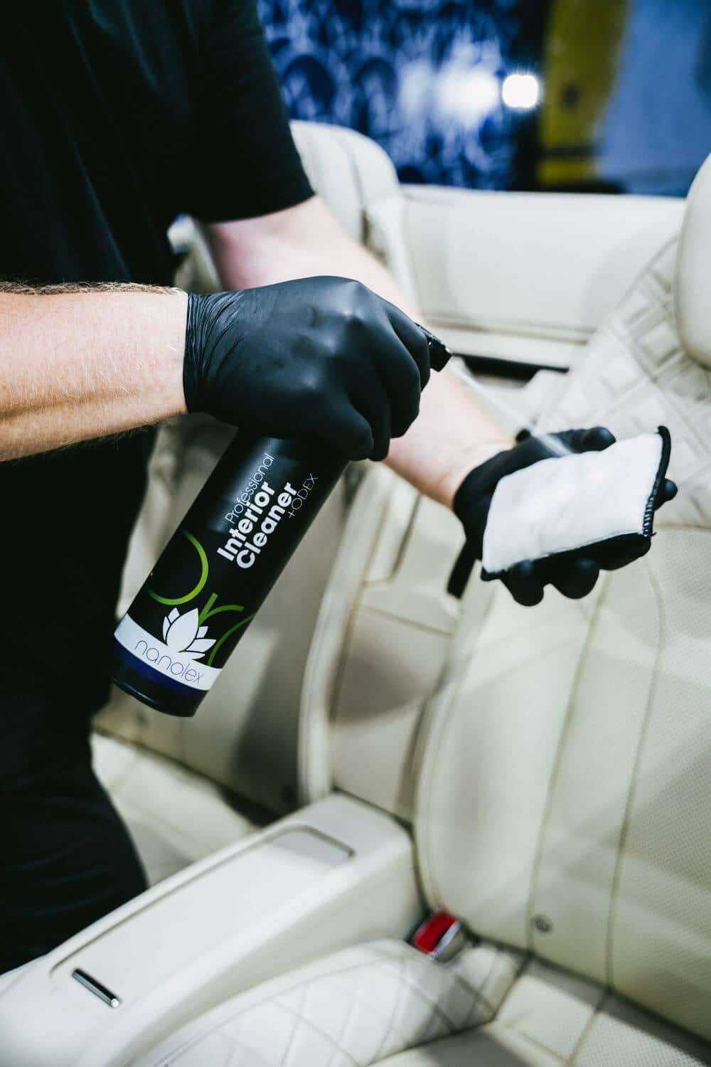 Nanolex Interior Cleaner + odex application