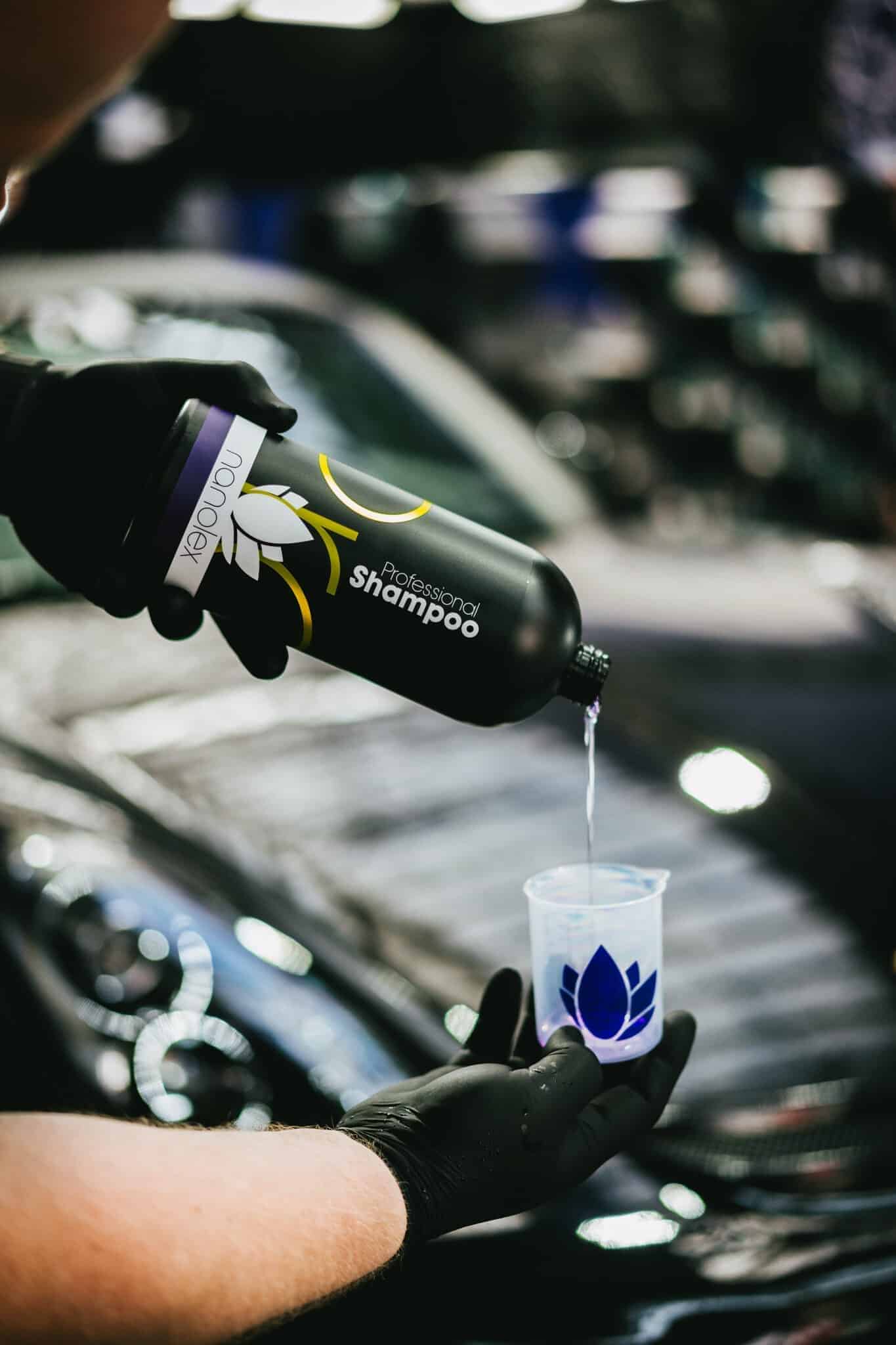 Nanolex Proffesional Shampoo Dosierung