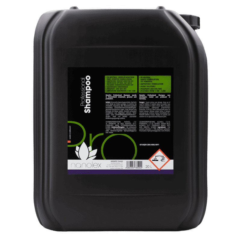 Nanolex Proffesional Shampoo 20 liter Verpackung