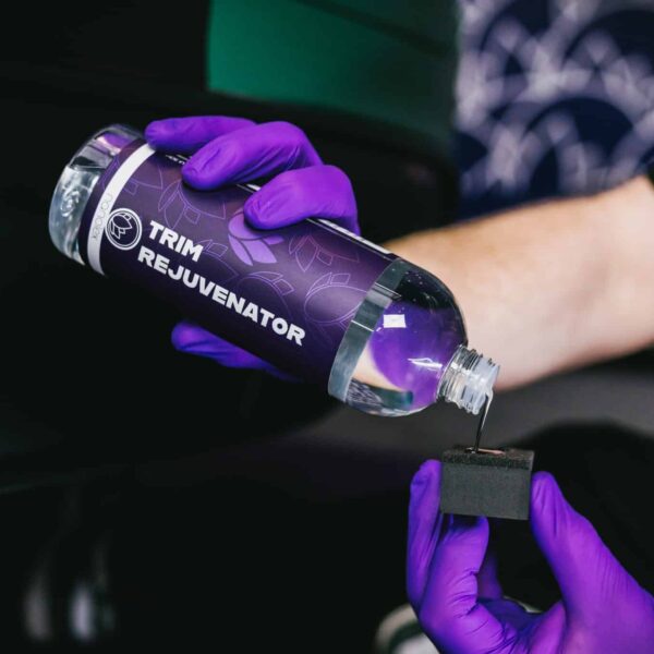 Nanolex trim rejuvenator application