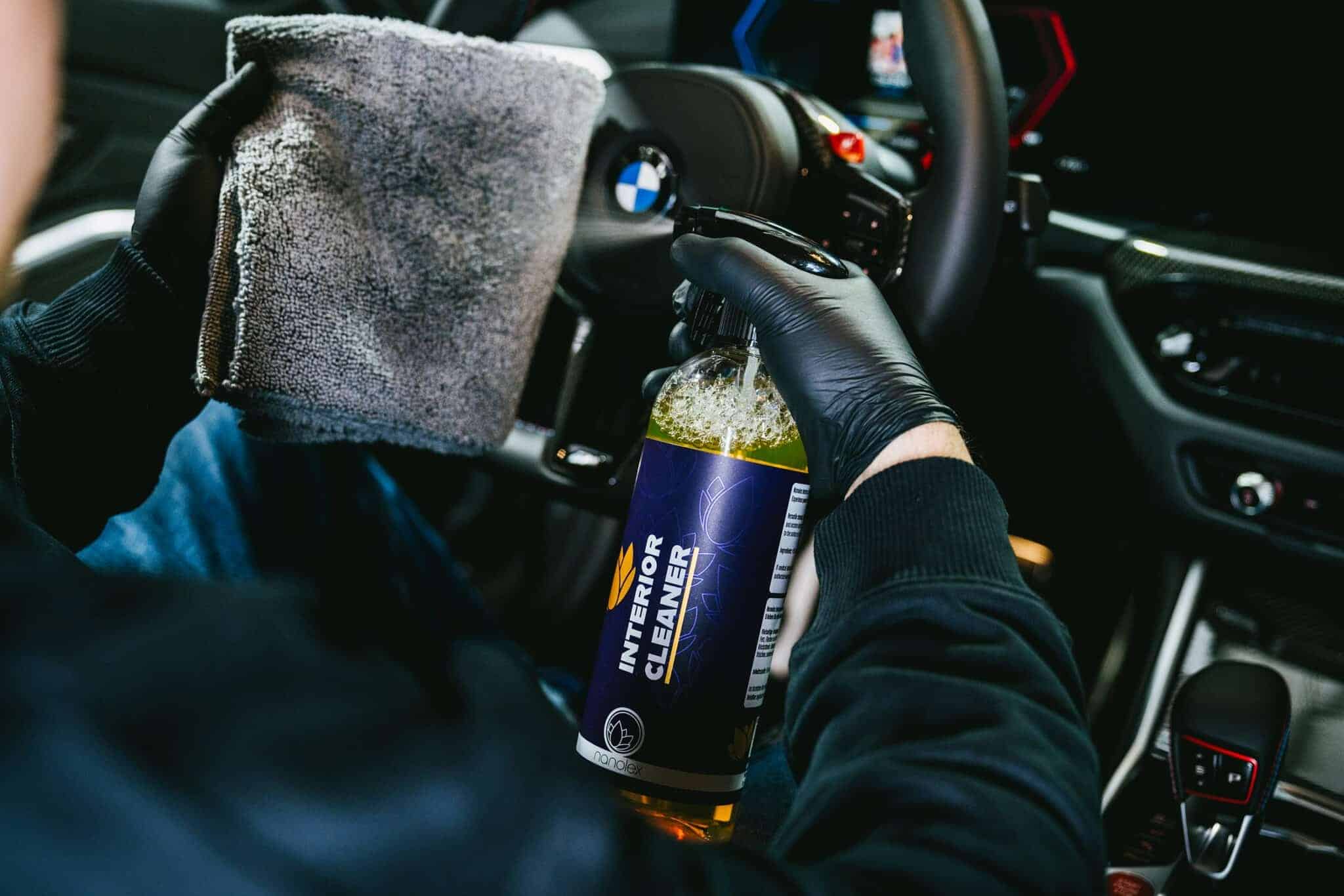 nanolex interior cleaner action