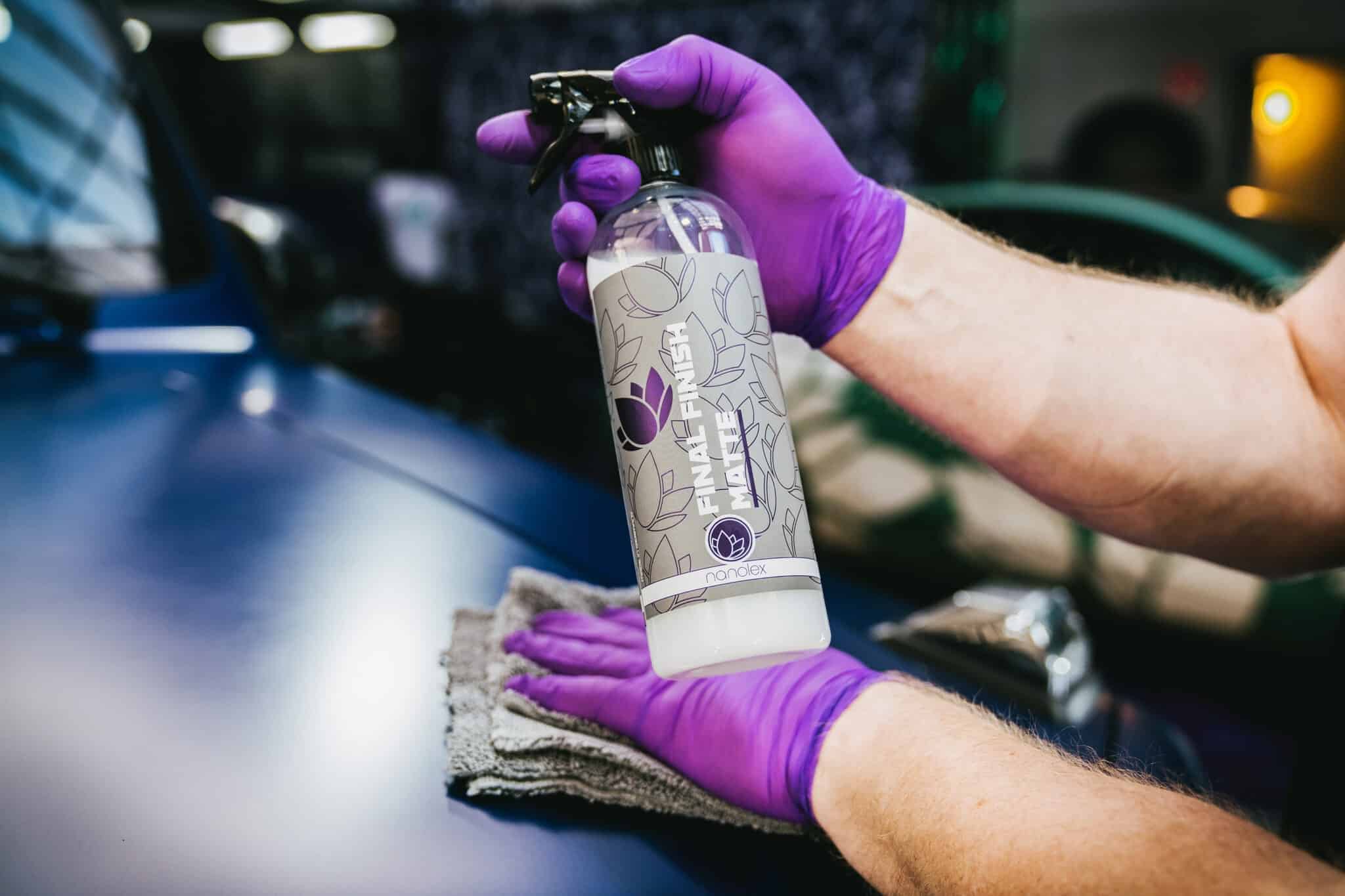 Nanolex matte final finish abwischen