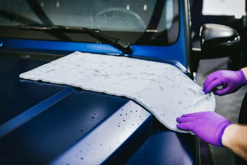 Nanolex final finish matte abwischen