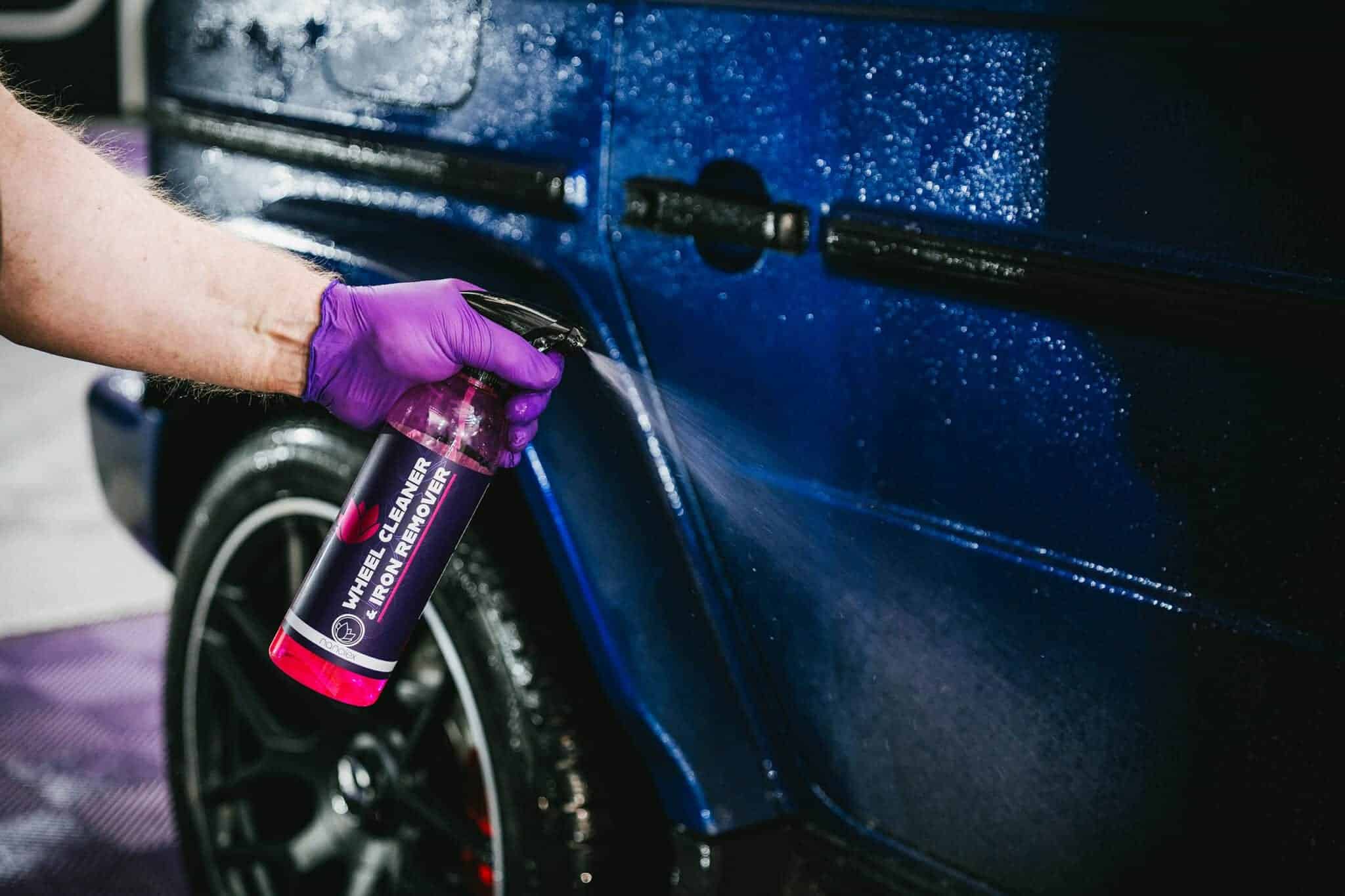 Nanolex wheel cleaner und iron remover matte application