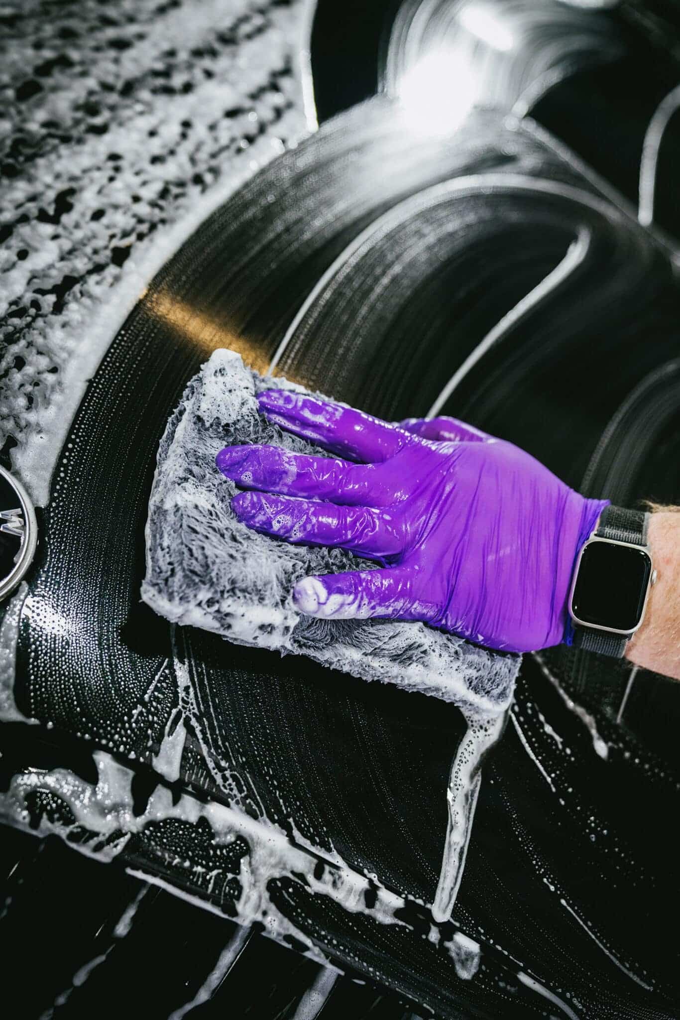 Nanolex pure shampoo application