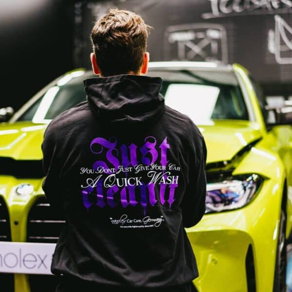 Nanolex Hoodie Schwarz Dont quick wash