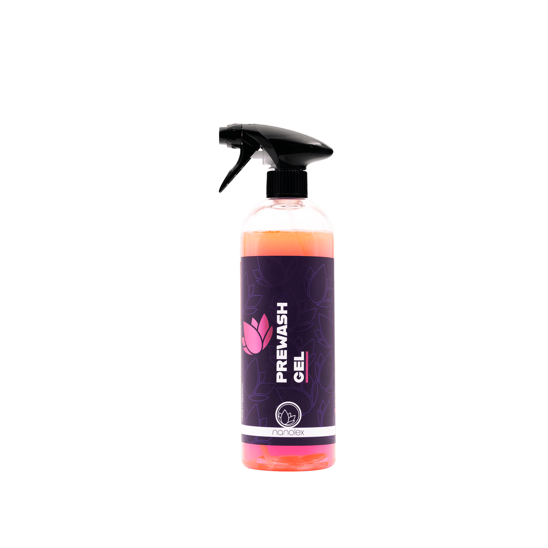 nanolex prewash gel pumpenverpackung
